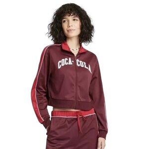 Coca Cola Retro Track Jacket Size Medium